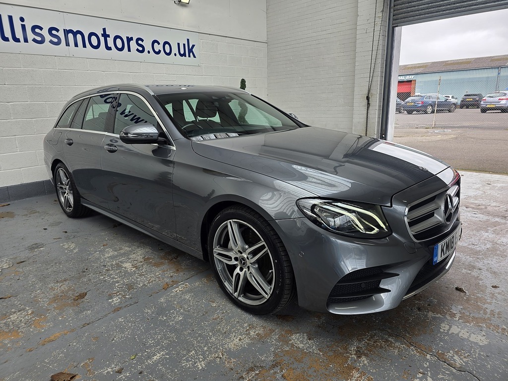 Mercedes-Benz E Class 2.0 E220d Amg Line Estate G-tronic Eur KM18EZU Grey #2