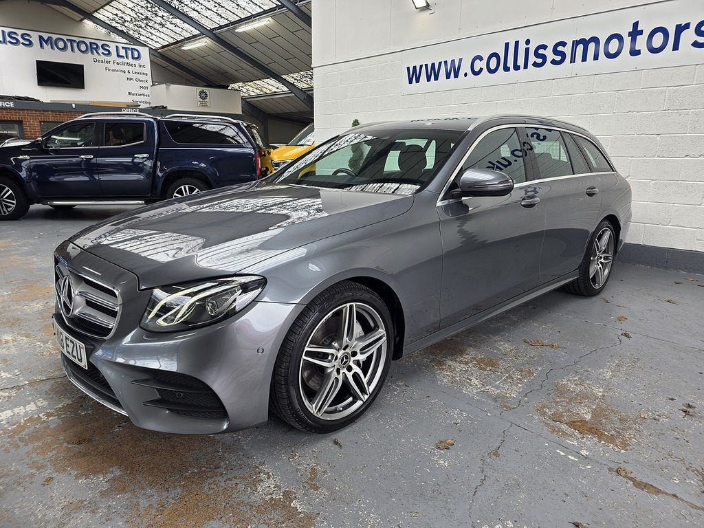 Mercedes-Benz E Class 2.0 E220d Amg Line Estate G-tronic Eur KM18EZU Grey #4