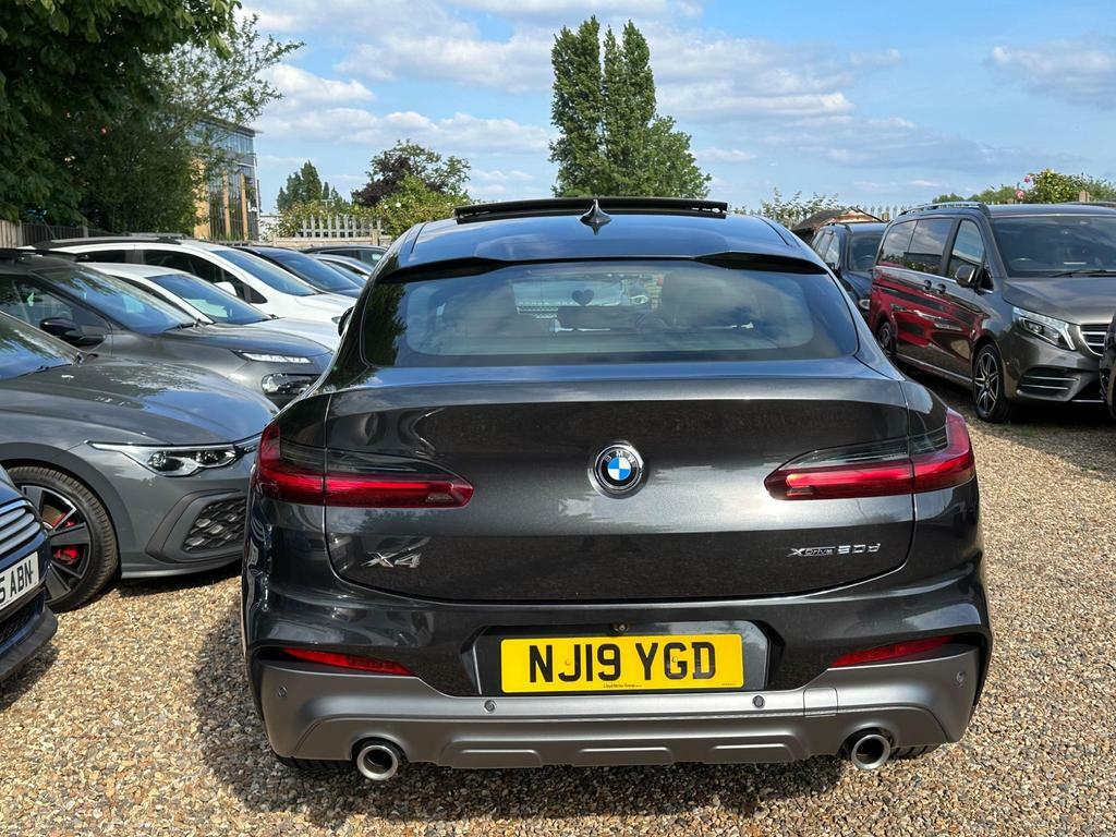BMW X4 2.0 20D M Sport X Xdrive Euro 6 S S NJ19YGD Grey #4