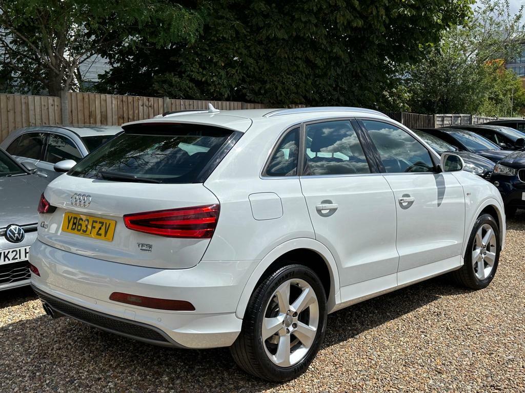 Audi Q3 2.0 Tfsi S Line Quattro Euro 5 S S White #3