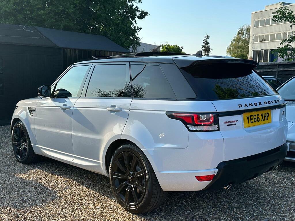 Land Rover Range Rover Sport 3.0 Sd V6 Hse Dynamic 4Wd Euro 6 S S YE66XHP White #4