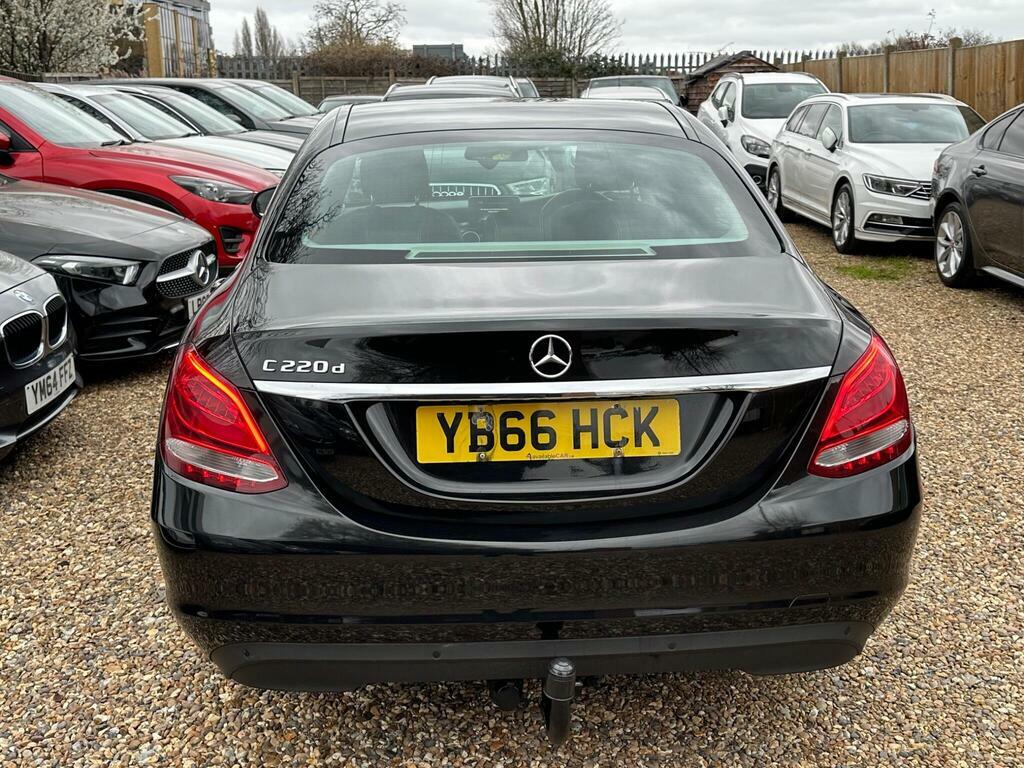 Mercedes-Benz C Class 2.1 C220d Se Executive Edition Euro 6 S S YB66HCK Black #6