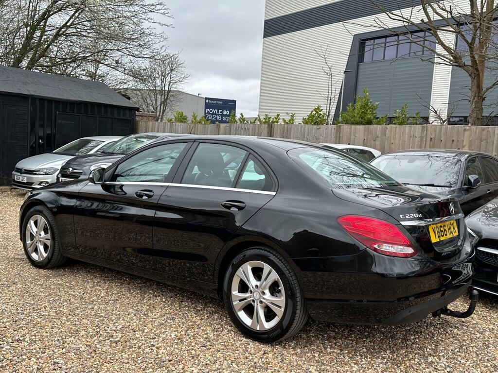 Mercedes-Benz C Class 2.1 C220d Se Executive Edition Euro 6 S S YB66HCK Black #4