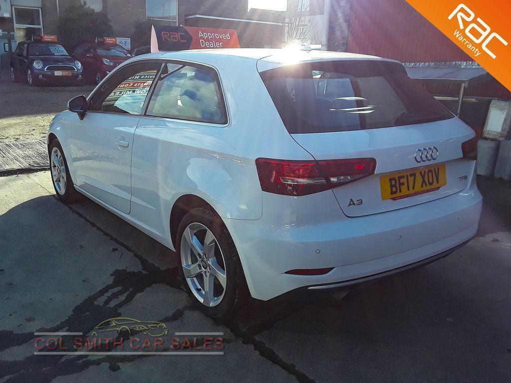 Audi A3 1.0 Tfsi Sport Hatchback White #4