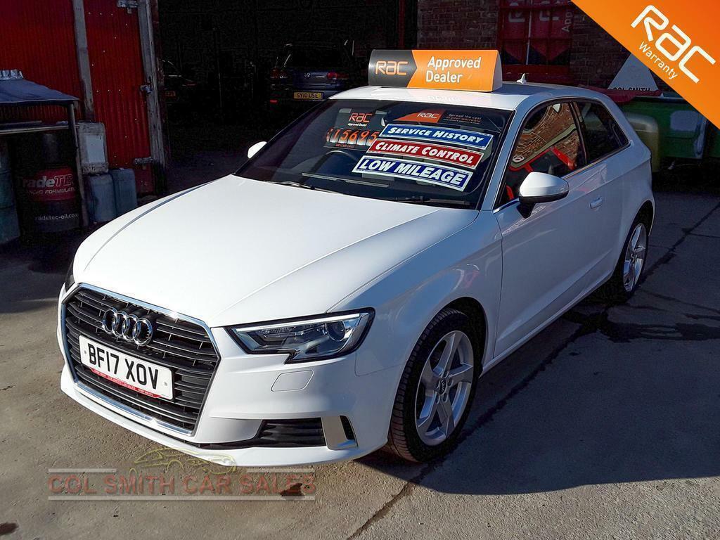 Audi A3 1.0 Tfsi Sport Hatchback White