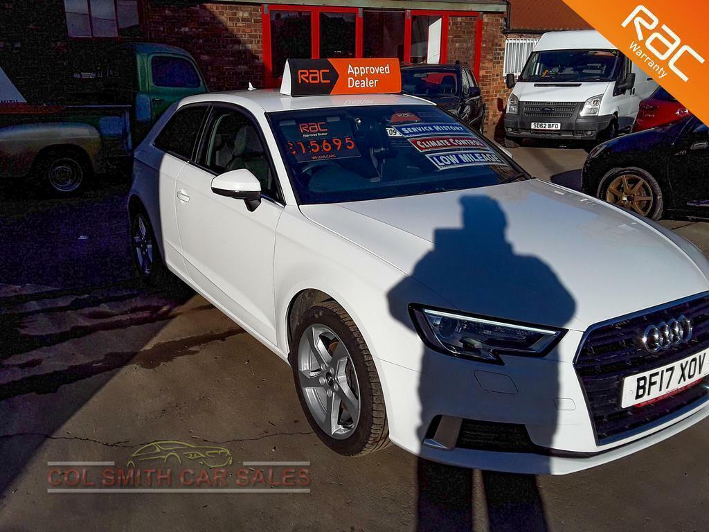 Audi A3 1.0 Tfsi Sport Hatchback White #2