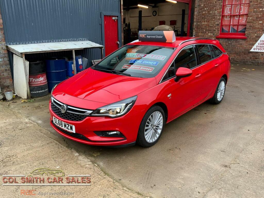 Vauxhall Astra 1.4T 16V 150 Elite Nav Estate Red
