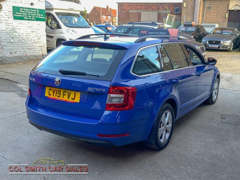 Skoda Octavia 1.0 Tsi Se Technology Dsg Estate Blue #4