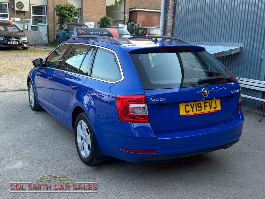Skoda Octavia 1.0 Tsi Se Technology Dsg Estate Blue #3