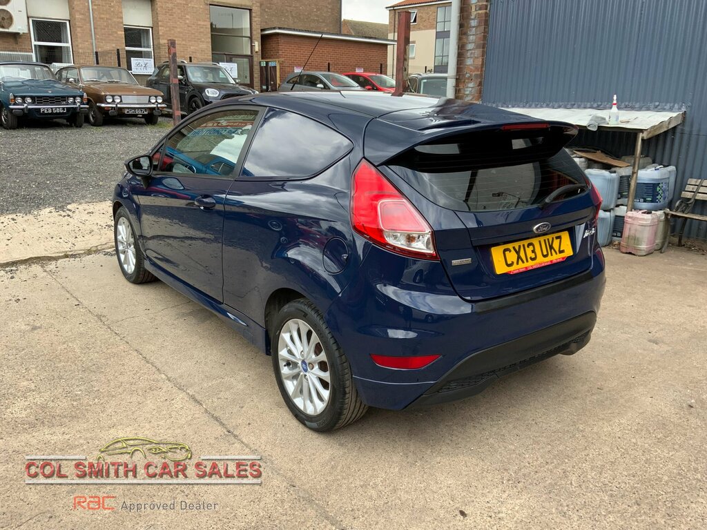 Ford Fiesta Diesel CX13UKZ Blue #3