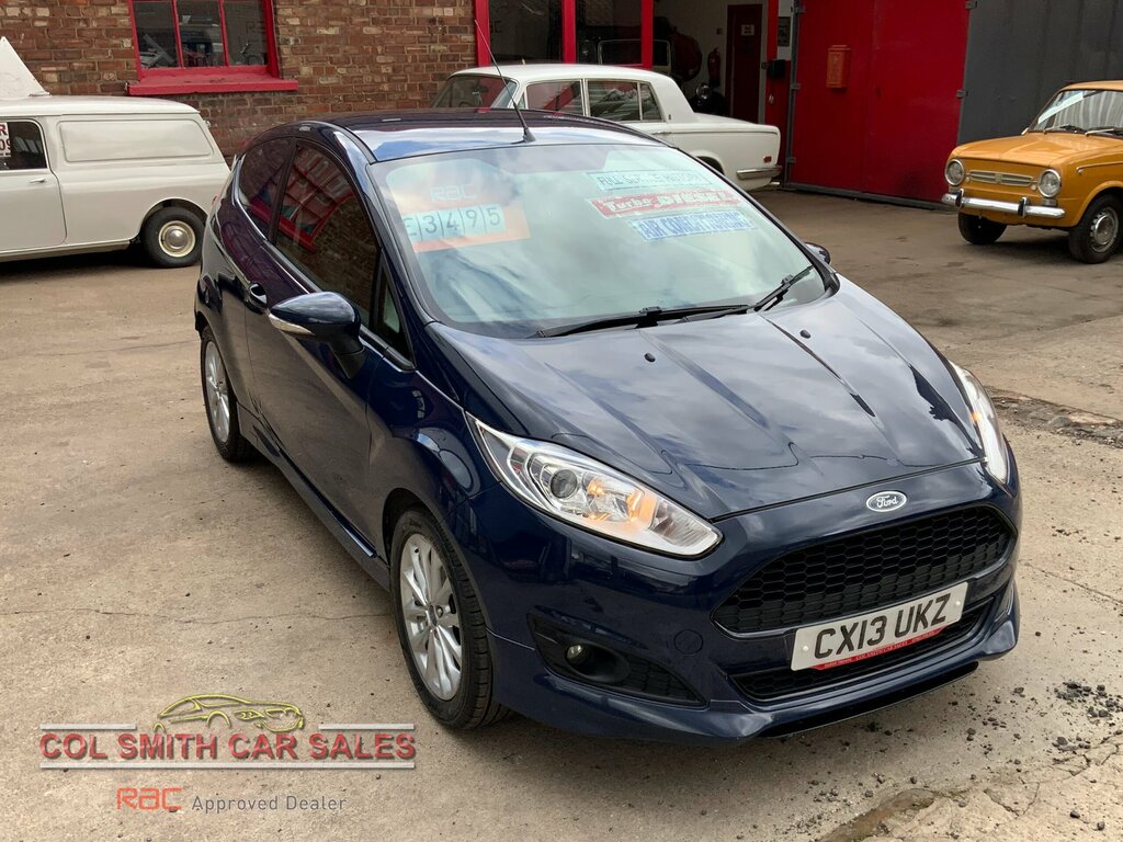 Ford Fiesta Diesel CX13UKZ Blue #2