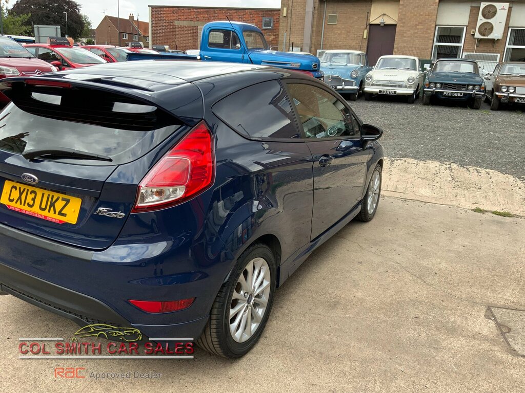 Ford Fiesta Diesel CX13UKZ Blue #4