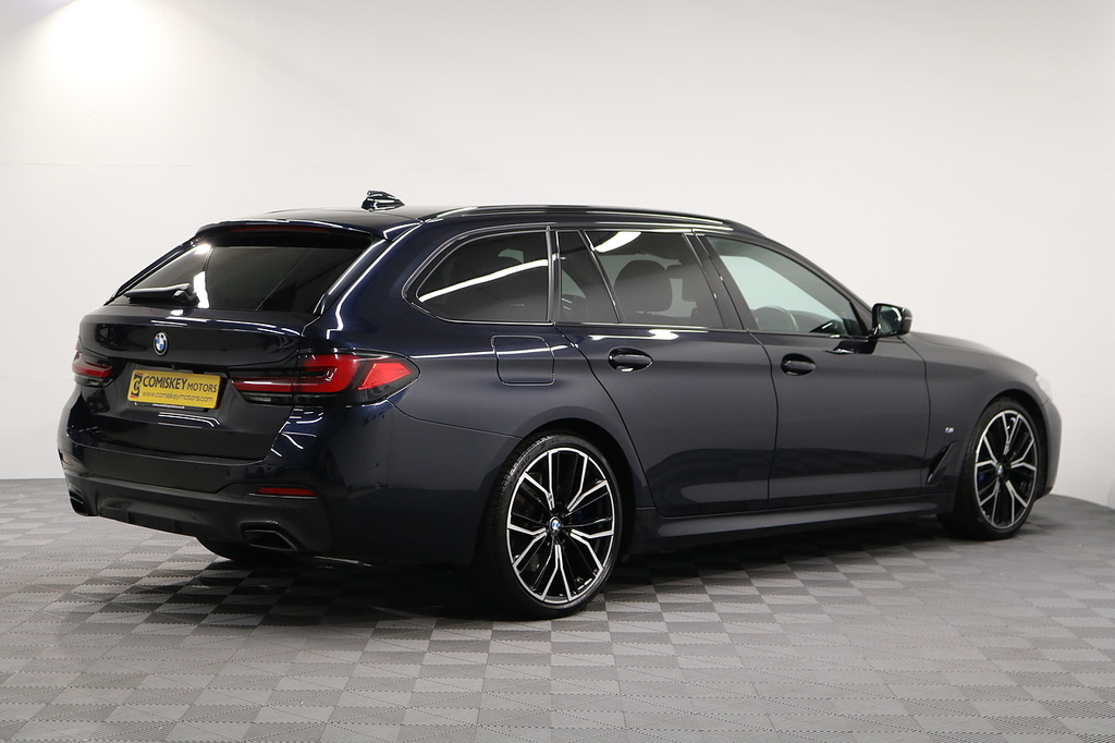 BMW 5 Series 520D Mht M Sport YC71OCO Black #6