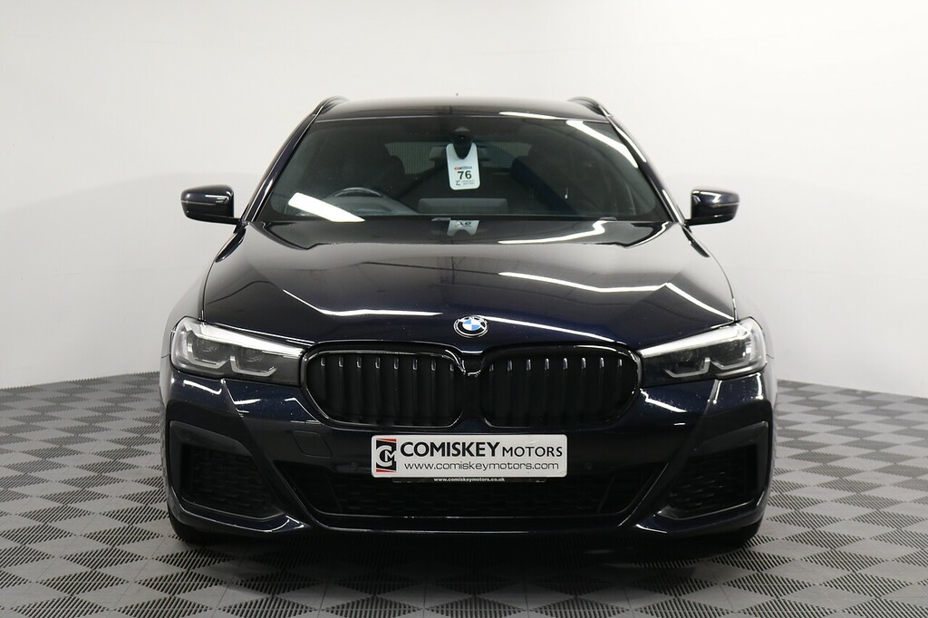 BMW 5 Series 520D Mht M Sport YC71OCO Black #2
