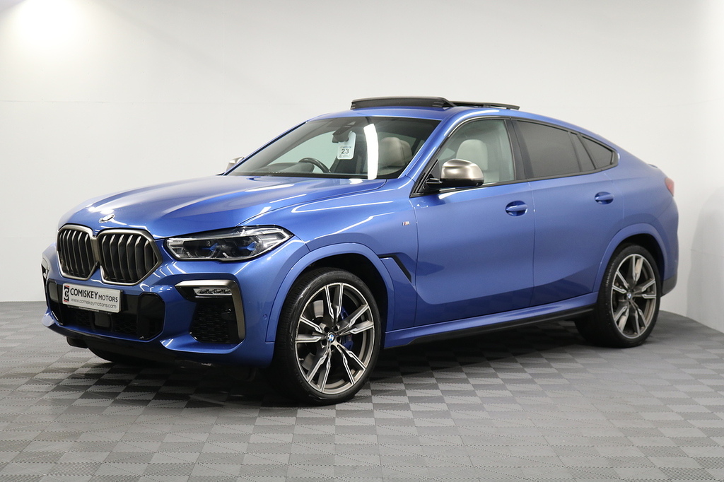 BMW X6 3.0 M50d Xdrive 400Ps OXZ8565 Blue #4