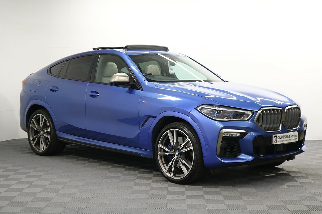 BMW X6 3.0 M50d Xdrive 400Ps OXZ8565 Blue #2