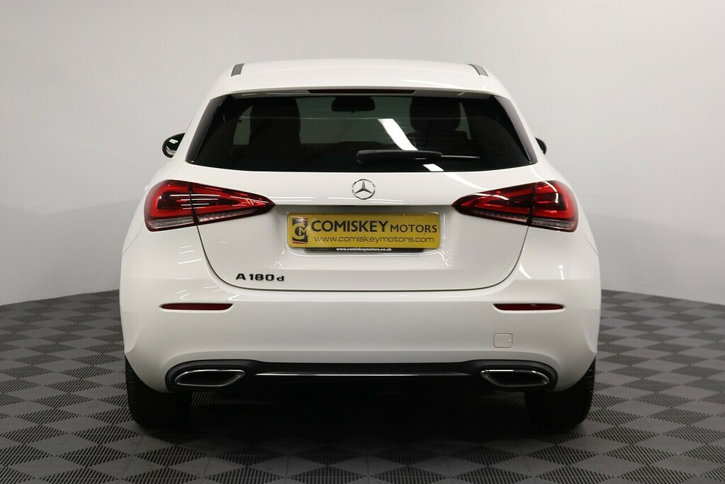 Mercedes-Benz A Class A180d Sport OY21WYO White #5