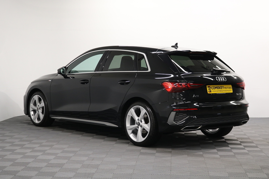 Audi A3 Tdi S Line RF72JBZ Black #4