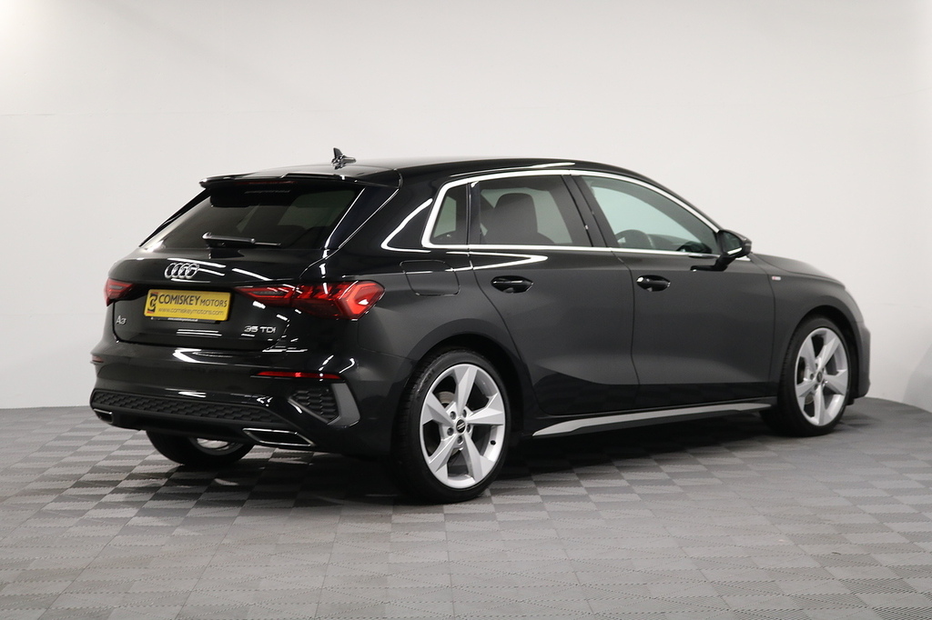 Audi A3 Tdi S Line RF72JBZ Black #6
