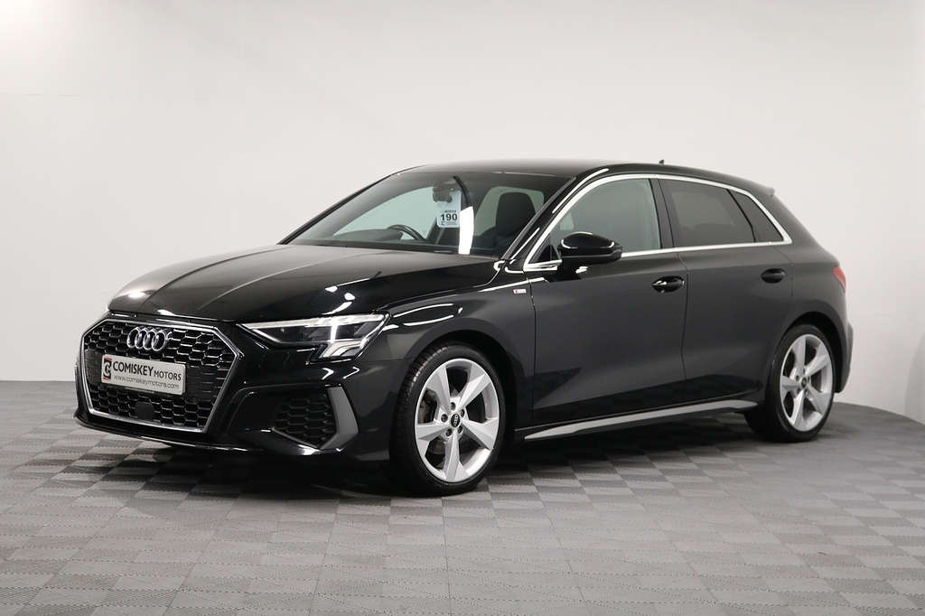 Audi A3 Tdi S Line RF72JBZ Black #3