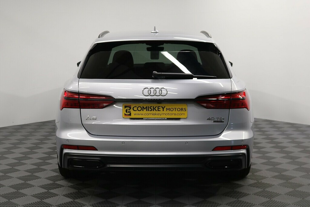 Audi A6 Avant Tdi Black Edition HJ72UFE Silver #5