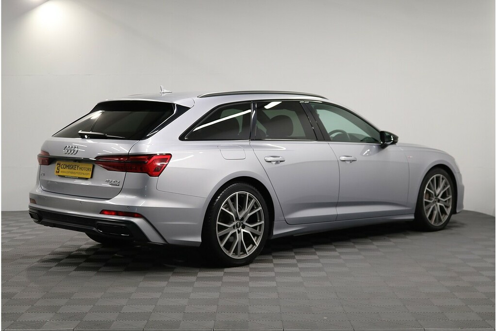 Audi A6 Avant Tdi Black Edition HJ72UFE Silver #6