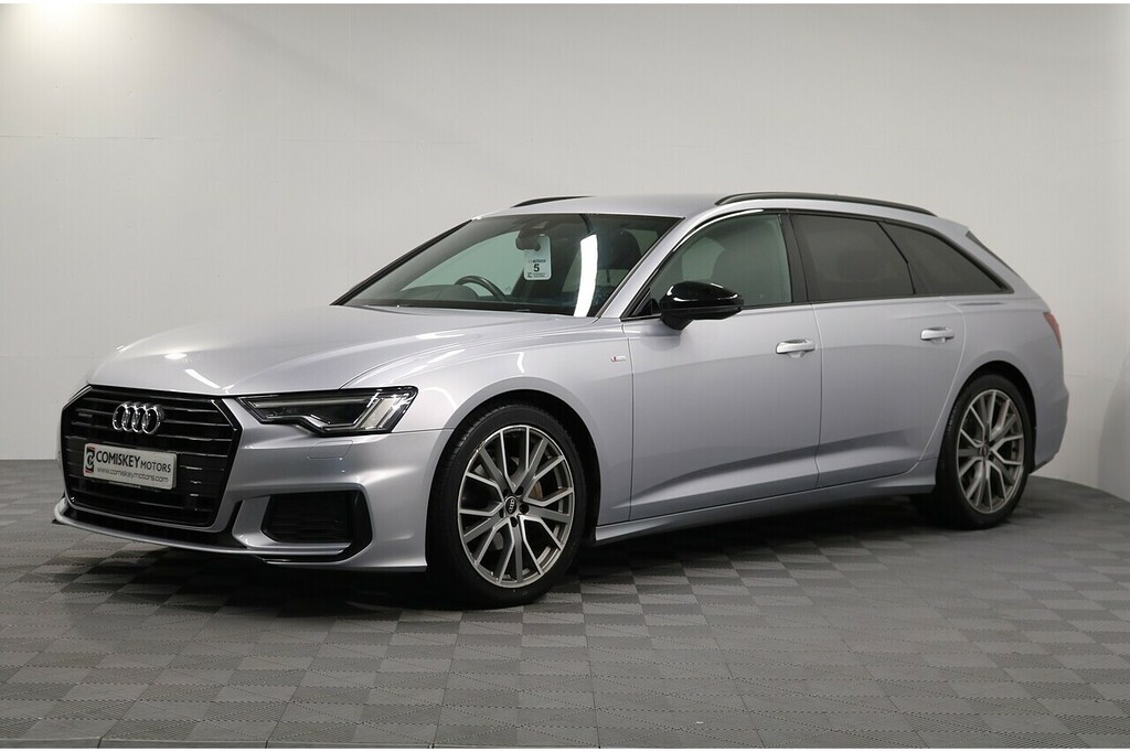 Audi A6 Avant Tdi Black Edition HJ72UFE Silver #3