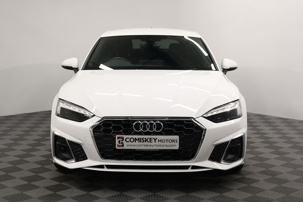 Audi A5 Tdi S Line KS22BXA White #2