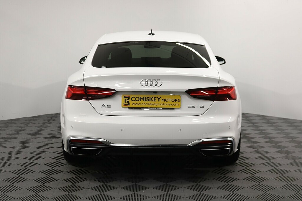 Audi A5 Tdi S Line KS22BXA White #5