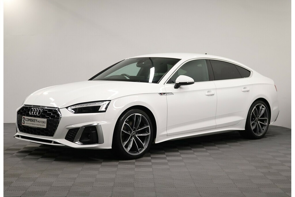 Audi A5 Tdi S Line KS22BXA White #3