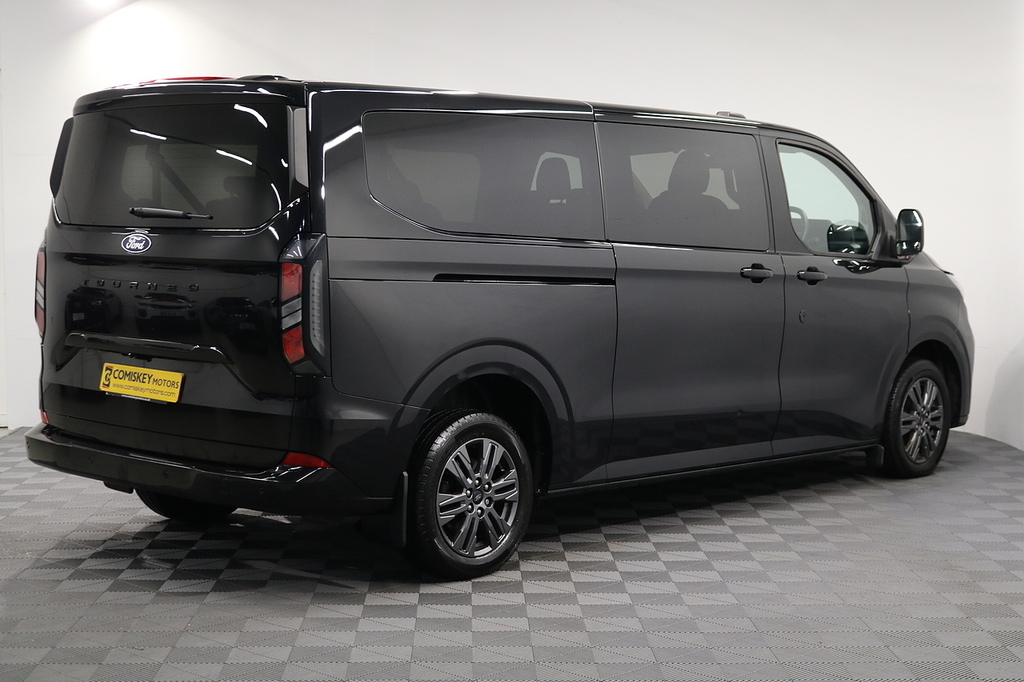 Ford Tourneo Custom 320 Ecoblue Titanium Luxe HK24YTX Black #6