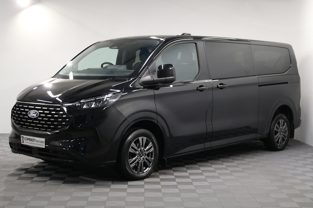 Ford Tourneo Custom 320 Ecoblue Titanium Luxe HK24YTX Black #3