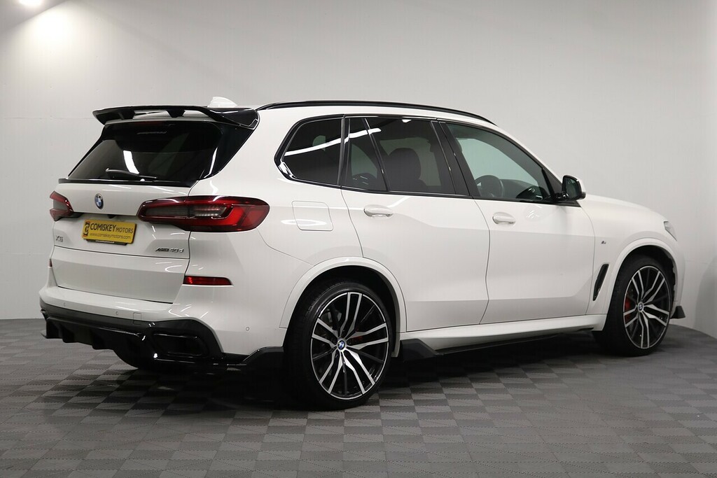 BMW X5 40D Mht M Sport WM21SRO White #6