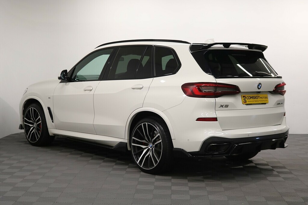 BMW X5 40D Mht M Sport WM21SRO White #4