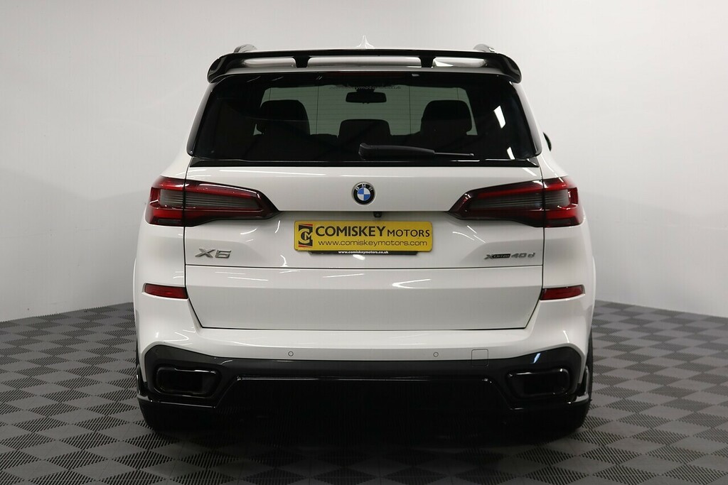 BMW X5 40D Mht M Sport WM21SRO White #5