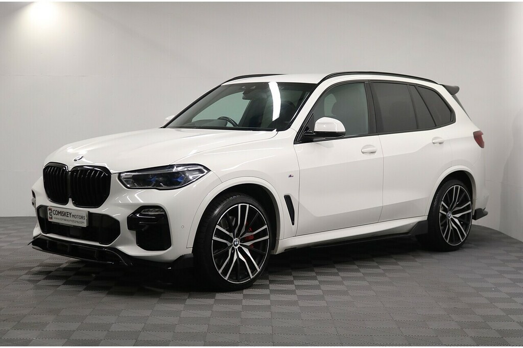 BMW X5 40D Mht M Sport WM21SRO White #3