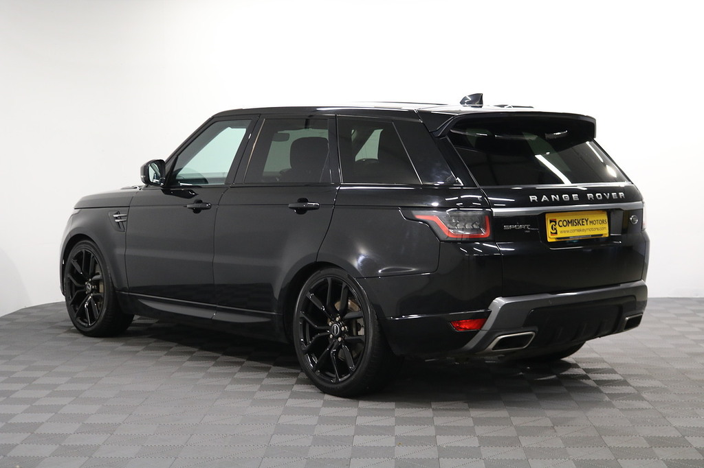 Land Rover Range Rover Sport D300 Mhev Hse YA70BZL Black #4