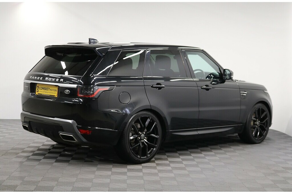 Land Rover Range Rover Sport D300 Mhev Hse YA70BZL Black #6