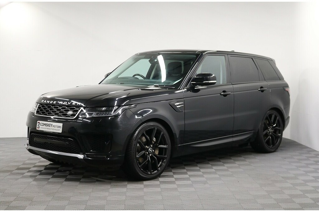 Land Rover Range Rover Sport D300 Mhev Hse YA70BZL Black #3