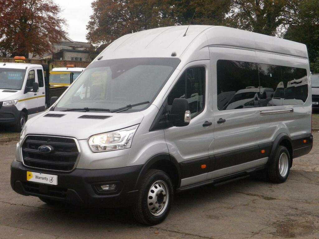 Ford Transit Custom Minibus 2.0 460 Ecoblue Leader L4h3 Minibus With T YR71HVJ Silver #2
