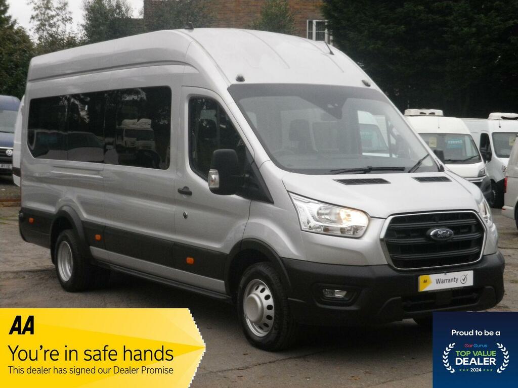 Ford Transit Custom Minibus 2.0 460 Ecoblue Leader L4h3 Minibus With T YR71HVJ Silver
