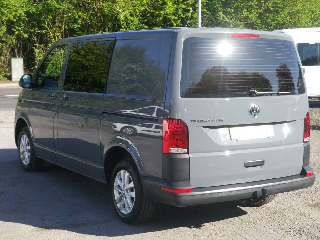 Volkswagen Transporter Double Cab Van 2.0 Tdi T32 Kombi Startline Dsg Aut PN74SJV Grey #3