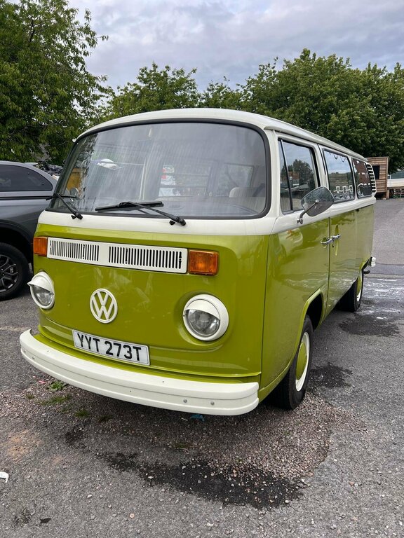 Volkswagen Transporter Minibus 1.6 - Vw Bus 1979T Green #3