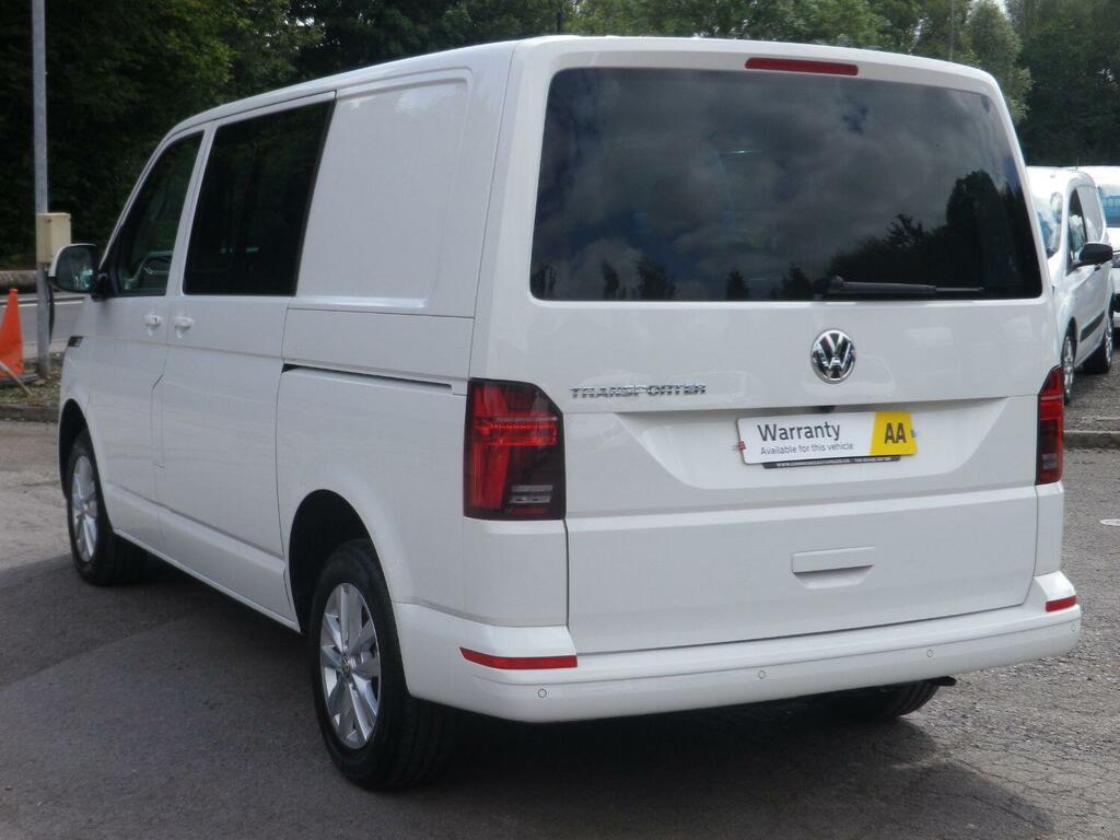 Volkswagen Transporter Combi Van 2.0 Tdi T30 Highline Kombi With Tailgate WK74JVW White #3