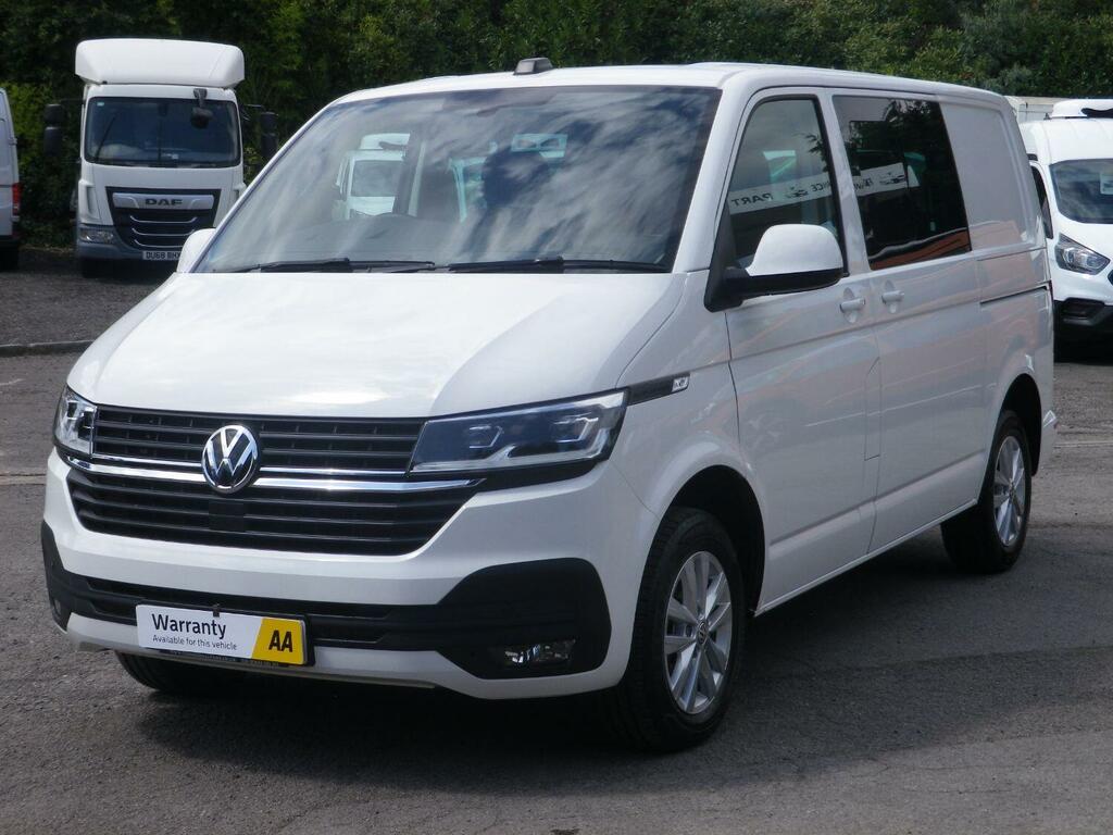 Volkswagen Transporter Combi Van 2.0 Tdi T30 Highline Kombi With Tailgate WK74JVW White #2