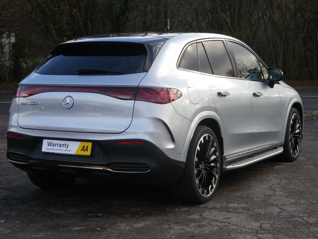 Mercedes-Benz EQE Suv 25 Plate Eqe 350 96Kwh Amg Line Night Edition WD25LXK Silver #4