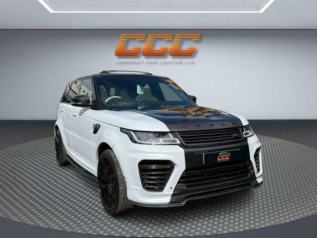 Land Rover Range Rover Sport 5.0 P575 V8 Svr 4Wd Euro 6 Ss White #5