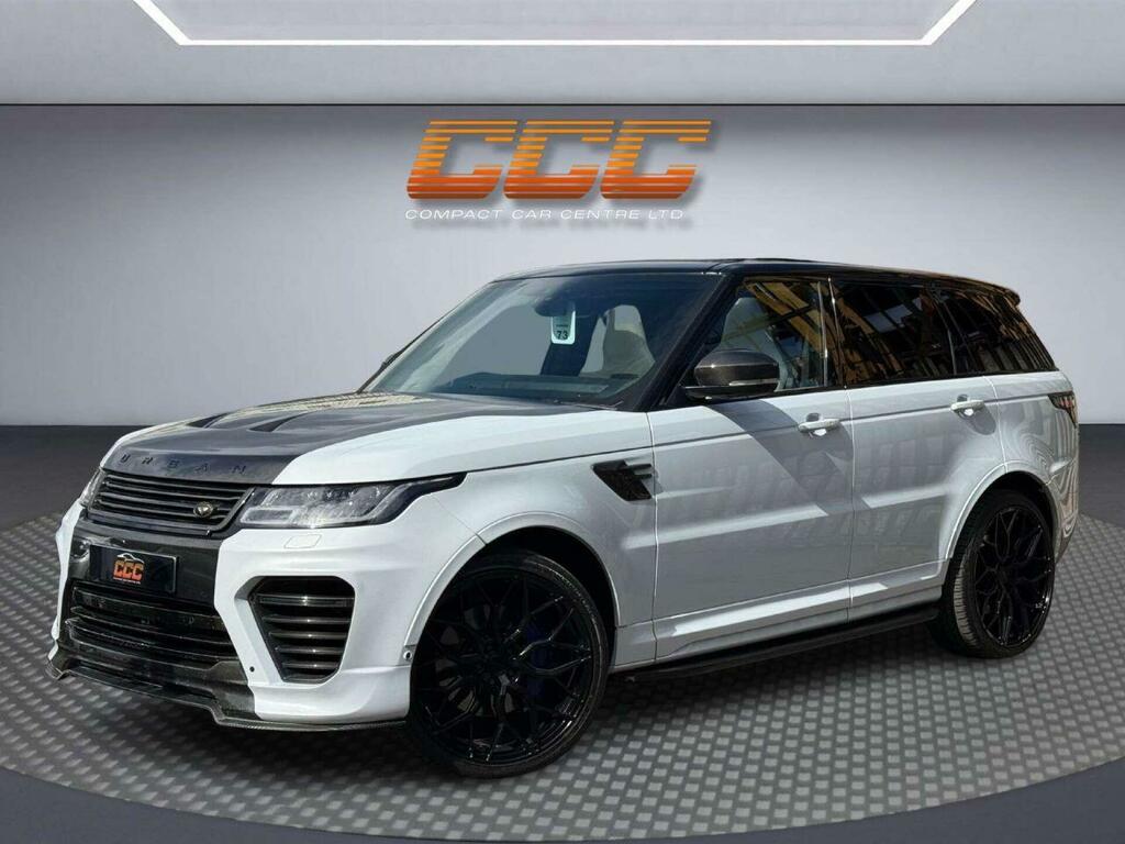 Land Rover Range Rover Sport 5.0 P575 V8 Svr 4Wd Euro 6 Ss White #2