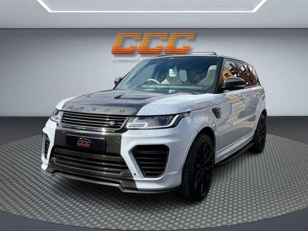 Land Rover Range Rover Sport 5.0 P575 V8 Svr 4Wd Euro 6 Ss White #6