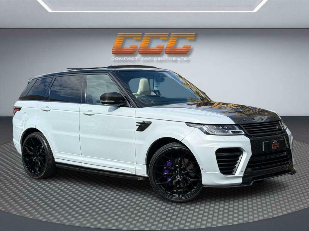 Land Rover Range Rover Sport 5.0 P575 V8 Svr 4Wd Euro 6 Ss White